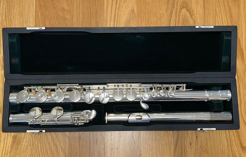 パールアルトフルート PFA-201 ES サンキョウ総銀頭部菅付 Pearl パールアルトフルート PFA-201 ES サンキョウ総銀頭部菅付 Pearl