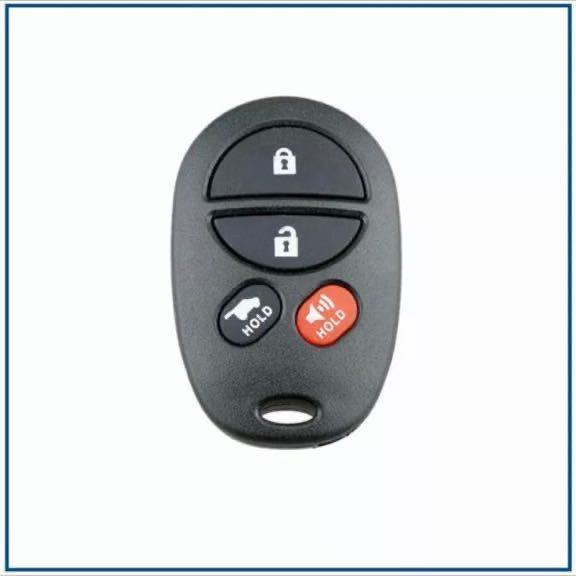 【新品未使用2個セット】4ボタントヨタ TOYOTA タンドラ TUNDRA シエナ　2007-2017キーレス keyless Highlander, Sienna ,Tacoma,Sequoia_画像4