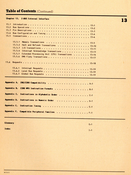 *[\'87]Zilog Z280 MPU Microprocessor Unit PRELIMINARY Technical Manual July 1987