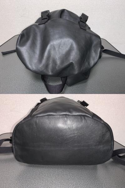 PORTER ALOOF RUCKSACK BLK 極美品 黒 本革 アルーフ 吉田かばん