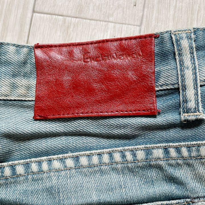 ENCHANTEMENT デニムショートパンツ W78センチ ルシェルブルー|PayPay