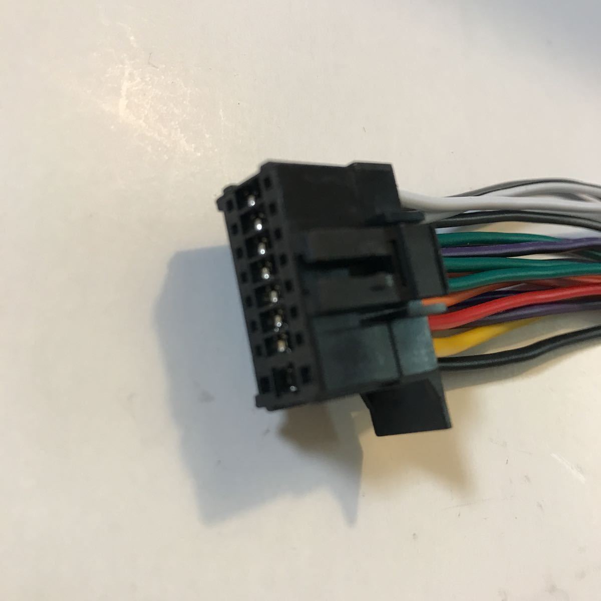 カロッツェリア 16P 電源ケーブル オーディオハーネス 電源 カロッツェリア 16P 電源ケーブル オーディオハーネス 電源