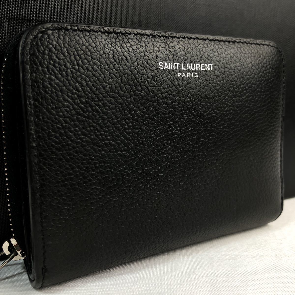 1円 極美品 至極の高級感 サンローランパリ幻の逸品SAINT LAURENT