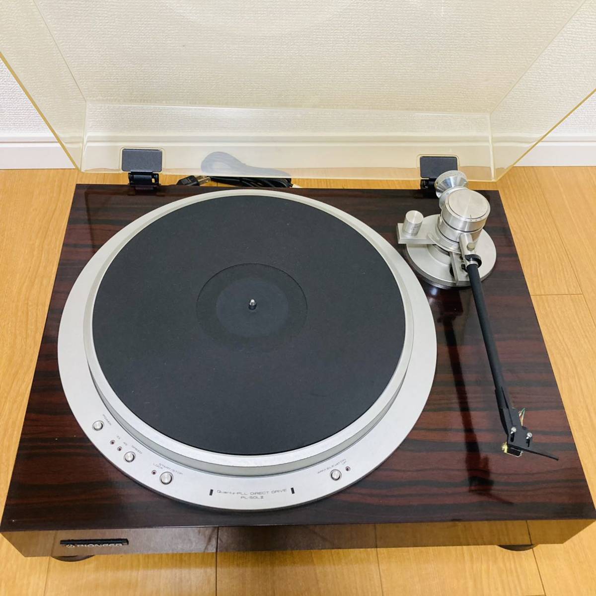 良品】Pioneer PL-50L Ⅱ ターンテーブル カートリッジ付き レコード