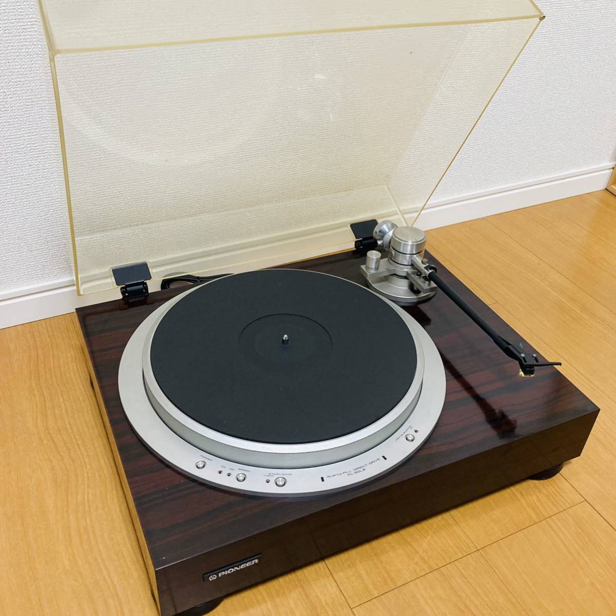 良品】Pioneer PL-50L Ⅱ ターンテーブル カートリッジ付き レコード