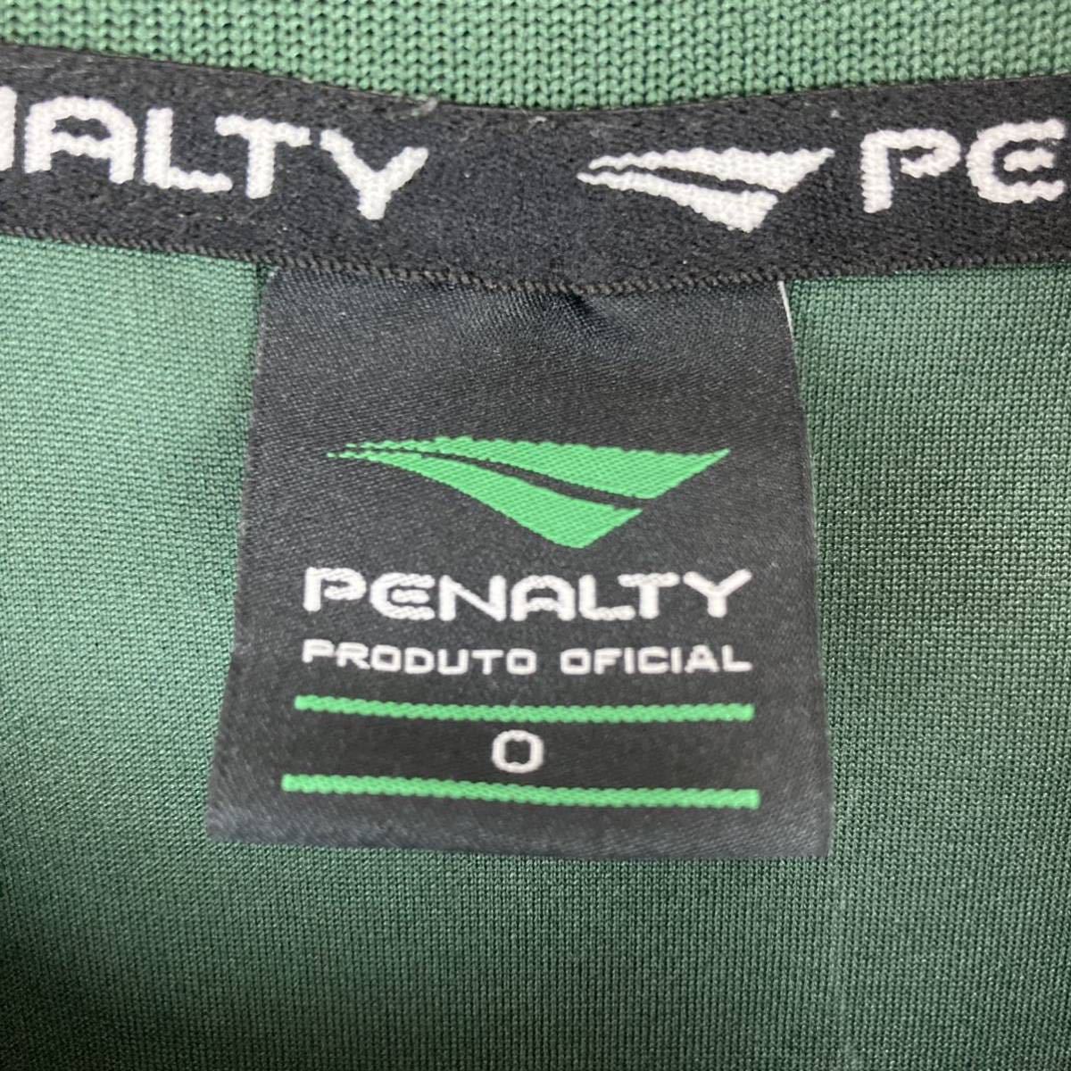 大きいサイズ PENALTY ペナルティ 吸水速乾 メンズ 半袖 ポロシャツ グリーン 緑色 L相当 フットボール スポーツ トレーニング アウトドア