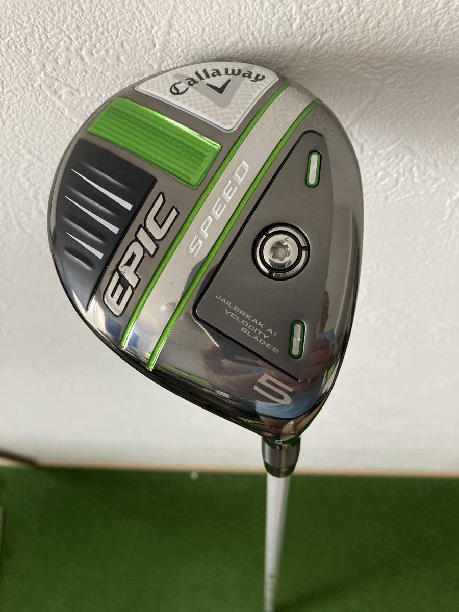 美品 エピックスピード フェアウェイウッド 5W 18度 スピーダー