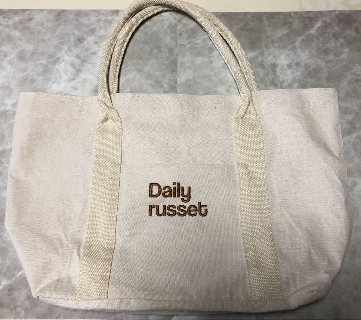 Daily  russet トートバック
