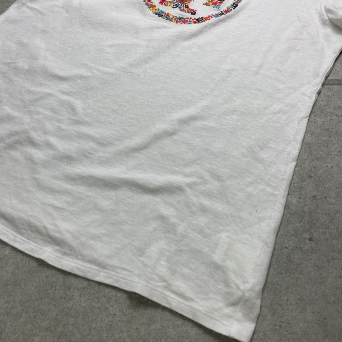 日本入荷 TORY 未使用 BURCH トリーバーチ S Tシャツ 半袖 ロゴ Tシャツ/カットソー(半袖/袖なし)
