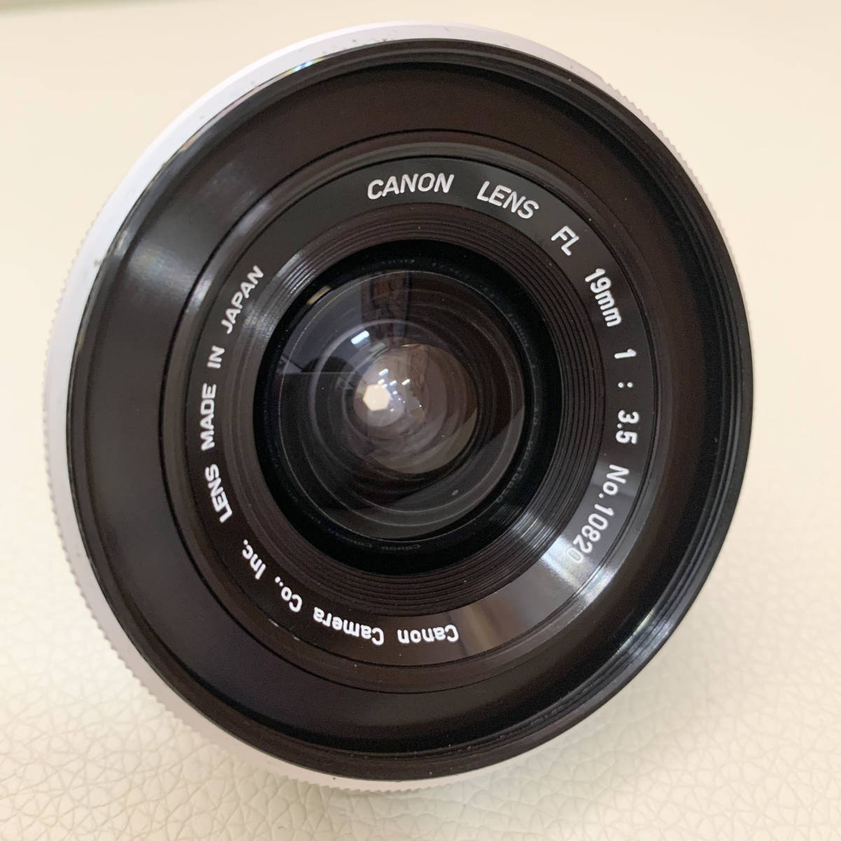 超 キャノン Canon FL 19mm f3.5 MF 一眼カメラレンズ 専用ケース付き 