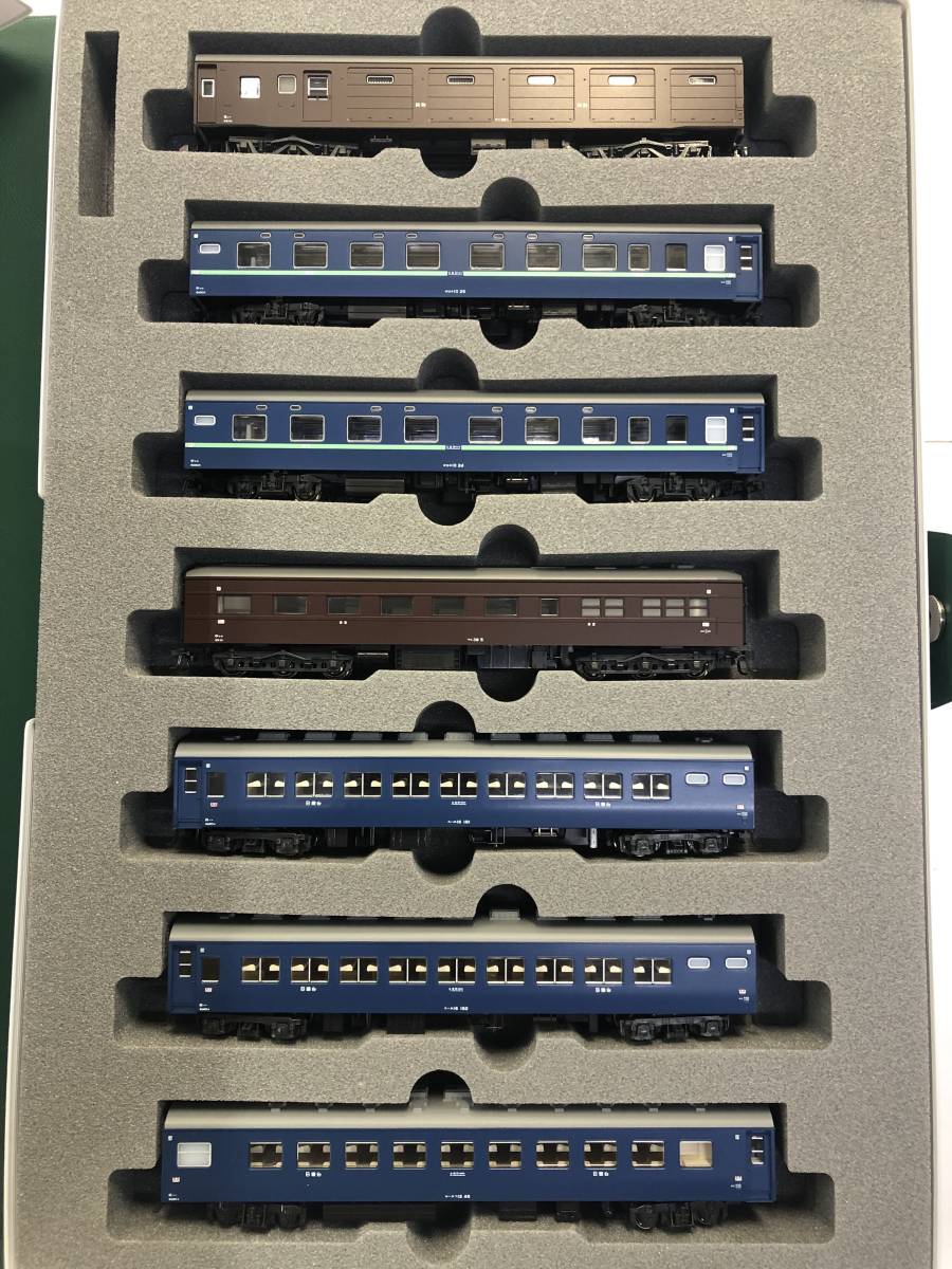KATO 10-1302 10系寝台急行安芸1967 7両セット付属品未開封⑦