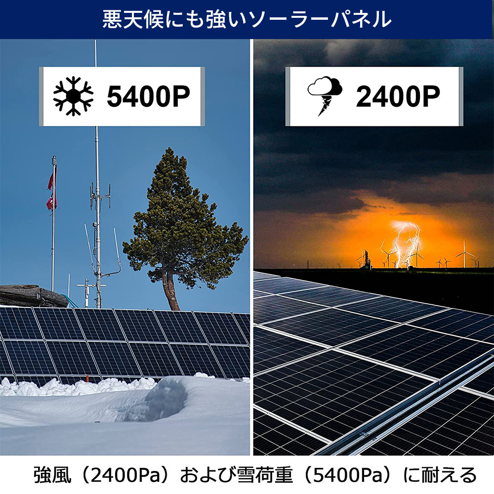 ソーラーパネルキット 800W 単結晶 195w 12v ×4枚 セット 耐久性と発電力が違う 25年寿命 太陽光チャージ 60Aチャージコントローラー付_画像6