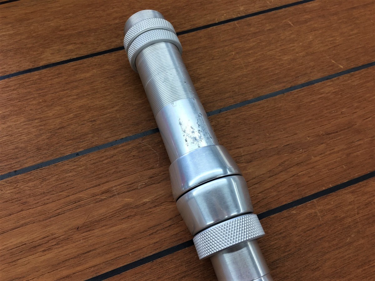 中古】アフトコ 130lb用 (#6) シルバー ストレートバット 中古】アフトコ 130lb用 (#6) シルバー ストレートバット