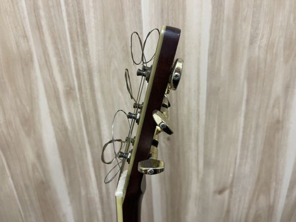 Y313-T6-291 Morris モーリス アコースティックギター アコギ 弦楽器 ナチュラル MD-520 ハードケース付 ①_画像6