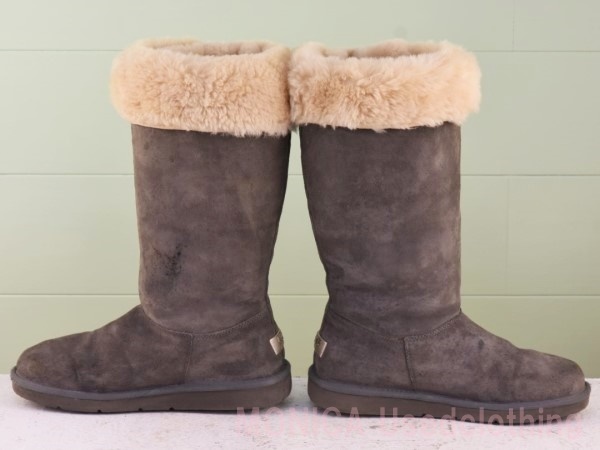 MH1152◆レディース【UGG オーストラリア】レディースブーツ グレー 25cm_画像3