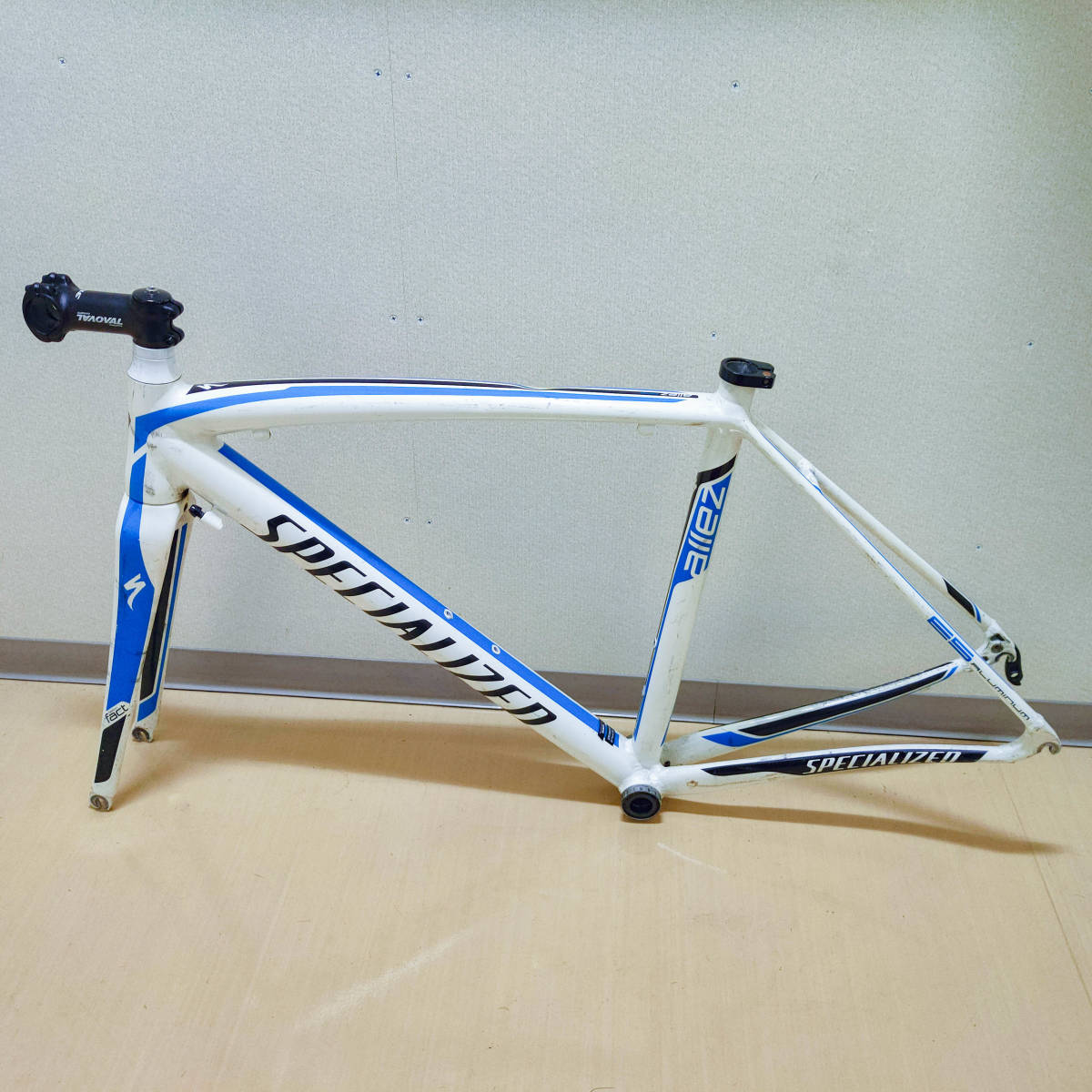 [ST-00247] SPECIALIZED Allez Sports スペシャライズド アレー スポーツ ロードバイク フレーム セット フォーク ステム 現状品_画像9