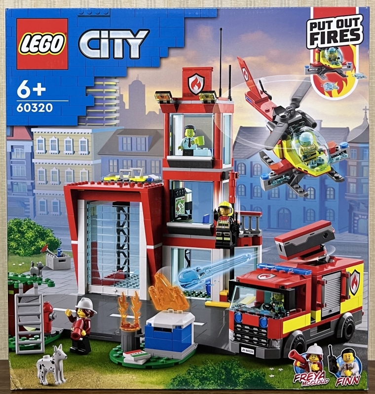 ヤフオク! - LEGO CITY レゴ シティ 60320 消防署 新品...