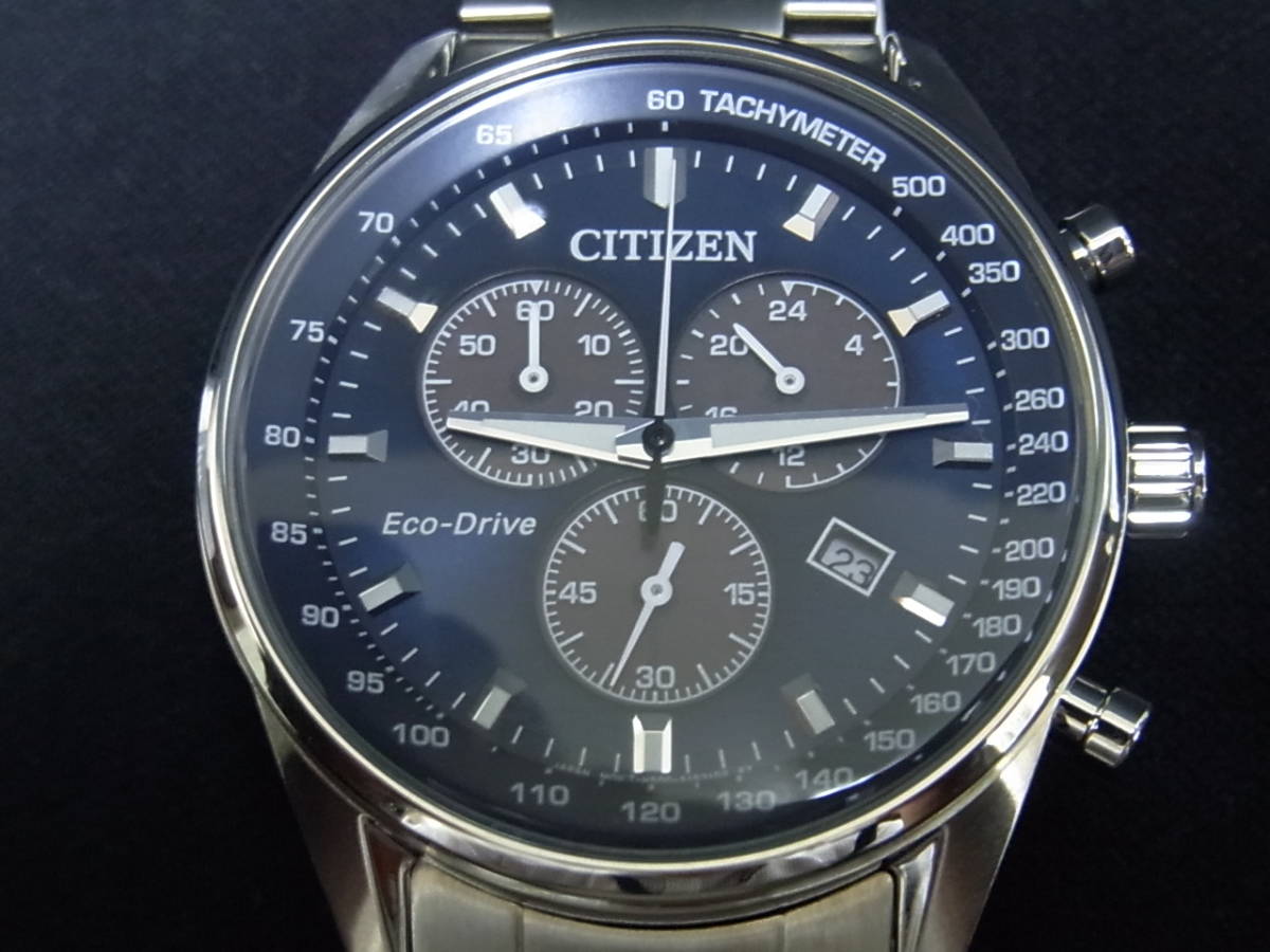 シチズン CITIZEN エコドライブ ソーラー腕時計 未使用品 逆輸入品 Ｈ500-Ｓ111064 