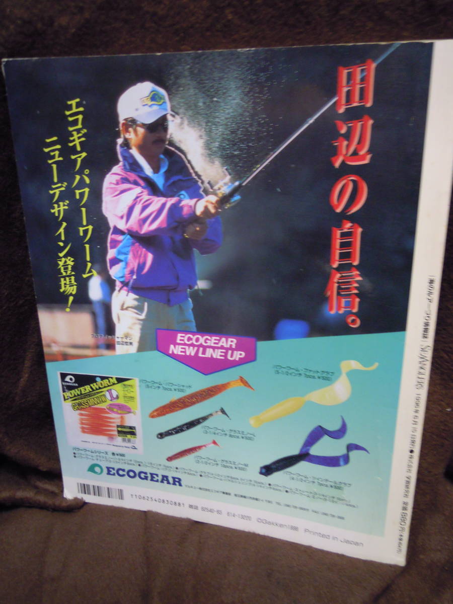 Z-18 雑誌　海のルアーづり情報誌　シー・アングラーズ　1996年6月　シーバス　カサゴ　堤防　八丈のカンパチ_画像2