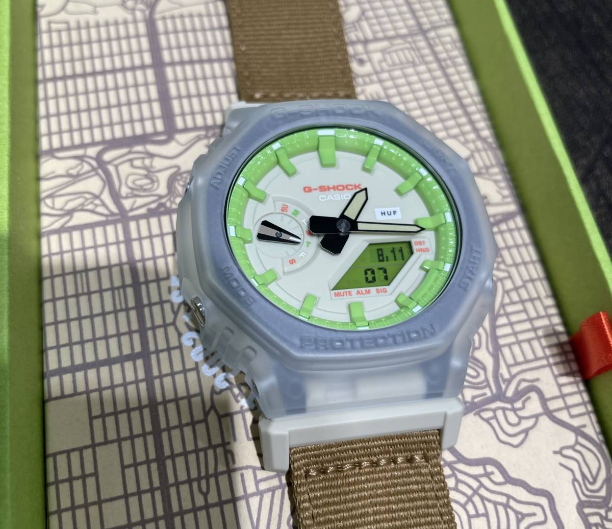 国内正規 CASIO GA-2100HUF-5AJR カシオ HUF コラボ Gショック ジー