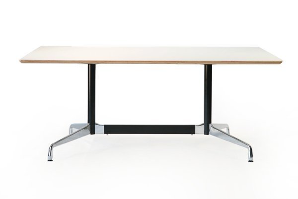 訳あり 送料無料 イームズ セグメンテッドベーステーブル イームズテーブル アルミナムテーブル W180×D100×H74 cm ホワイト WH TA