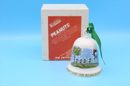 予約受付中】 限定品☆1984 Schmid Snoopy Beagle scouts Bell