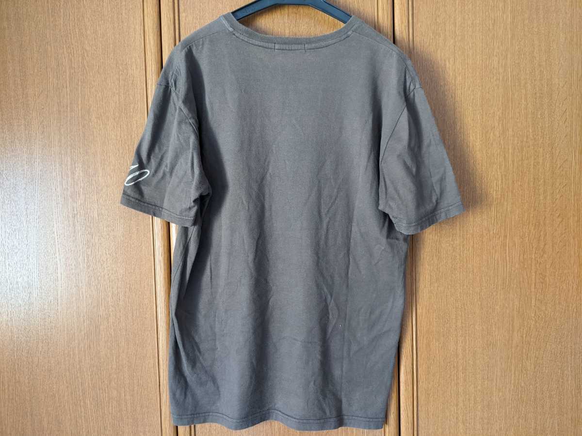 バーバリーブラックレーベル　半袖Tシャツ　カーキ　3 10周年記念　日本製　即決　BURBERRY BLACK LABEL_画像2