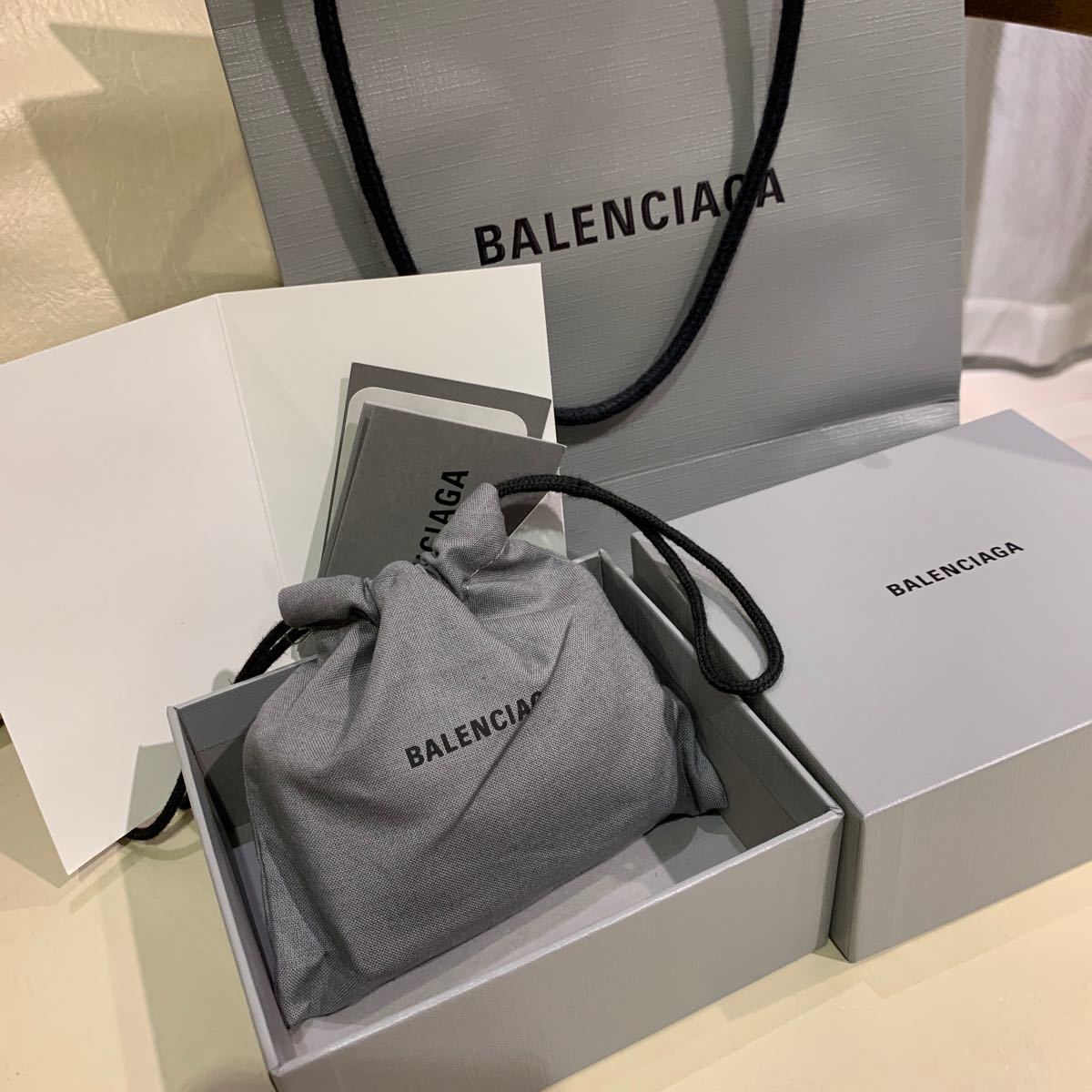 現行モデル】BALENCIAGA バレンシアガ ペーパーミニウォレット 『購入 ...