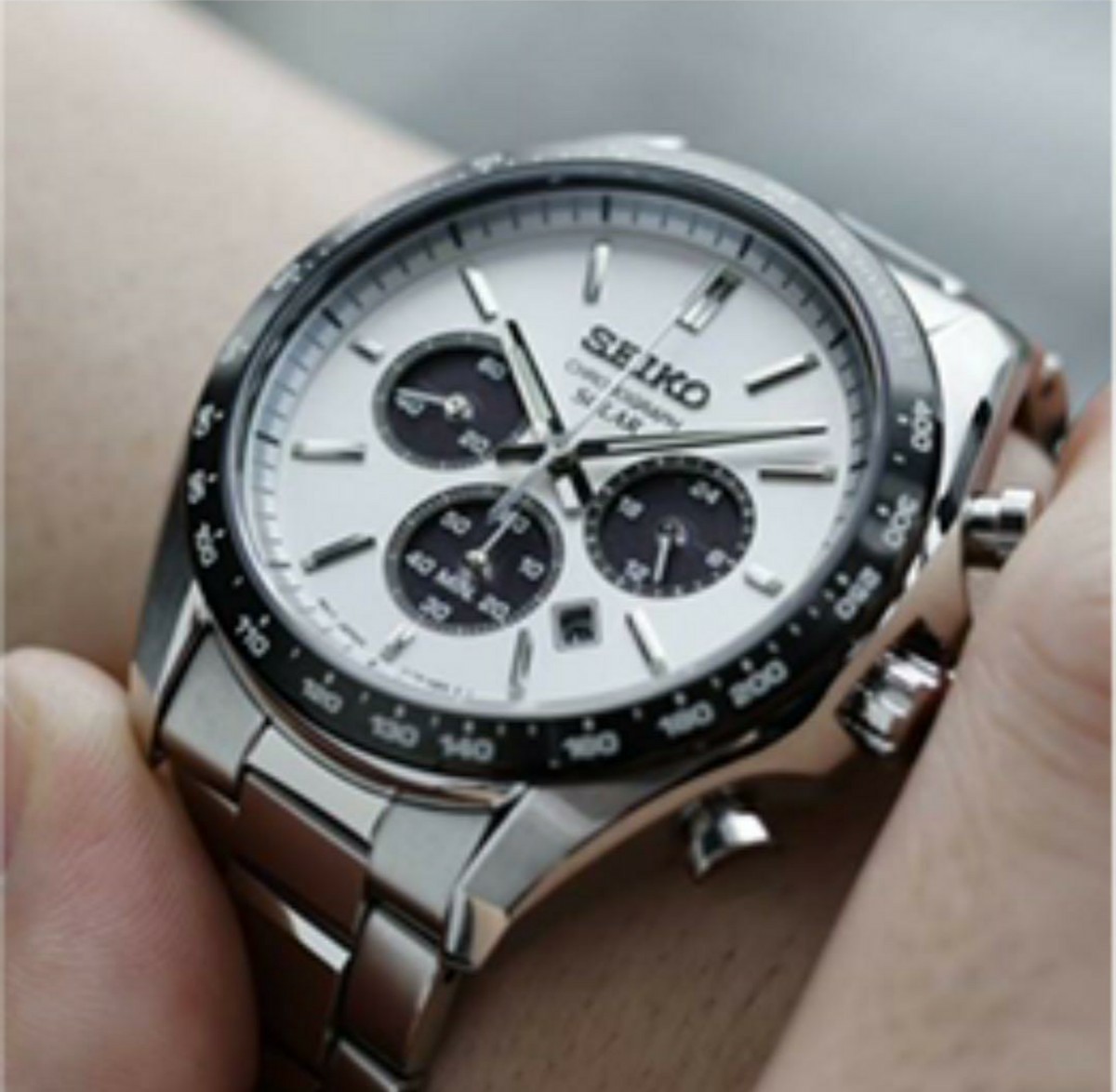 SEIKO ソーラー SBPY165 新品 SBDL085に似てるパンダ腕時計|PayPayフリマ