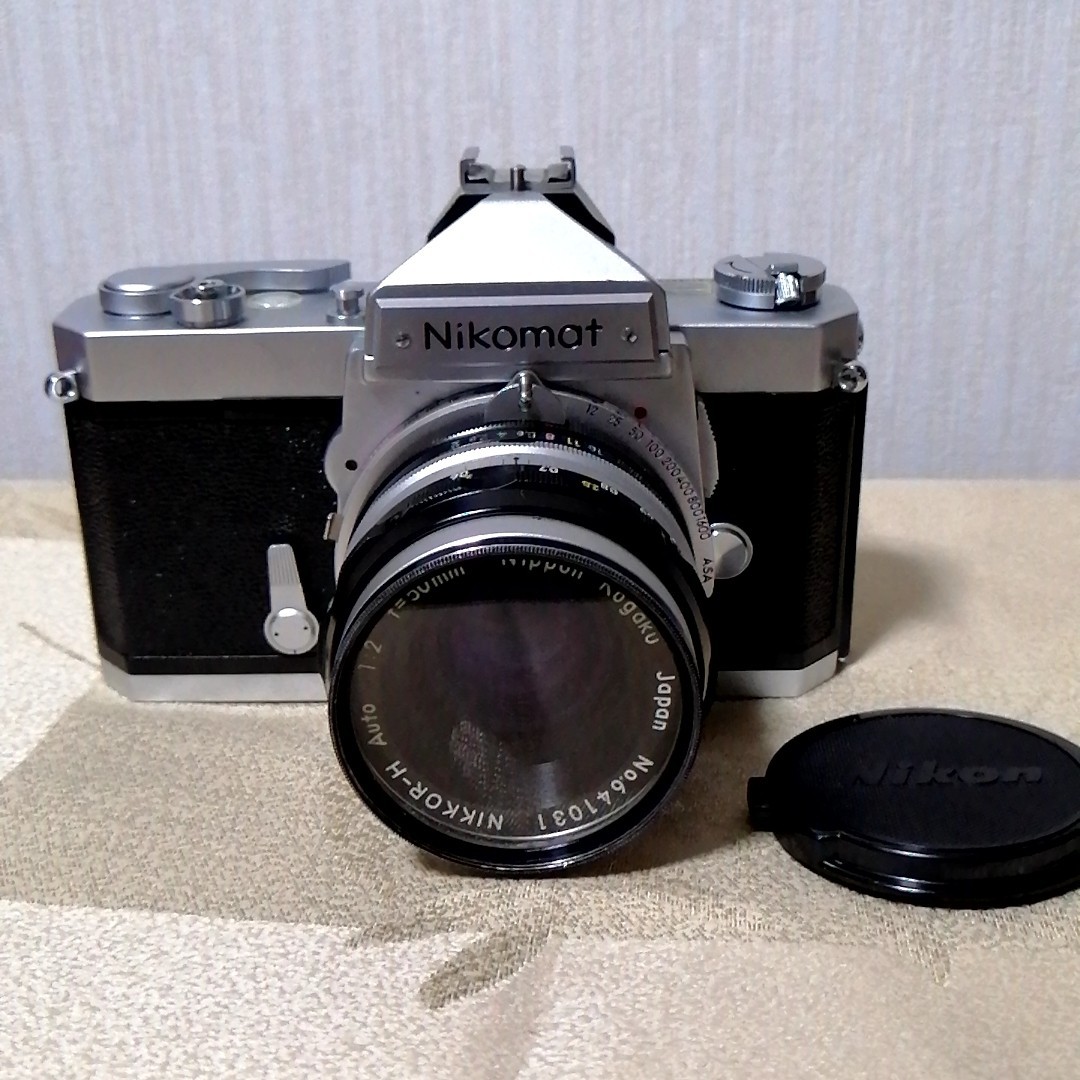 NIKON Nikomat FT2(レア革製ニコンストラップ付き) - フィルムカメラ