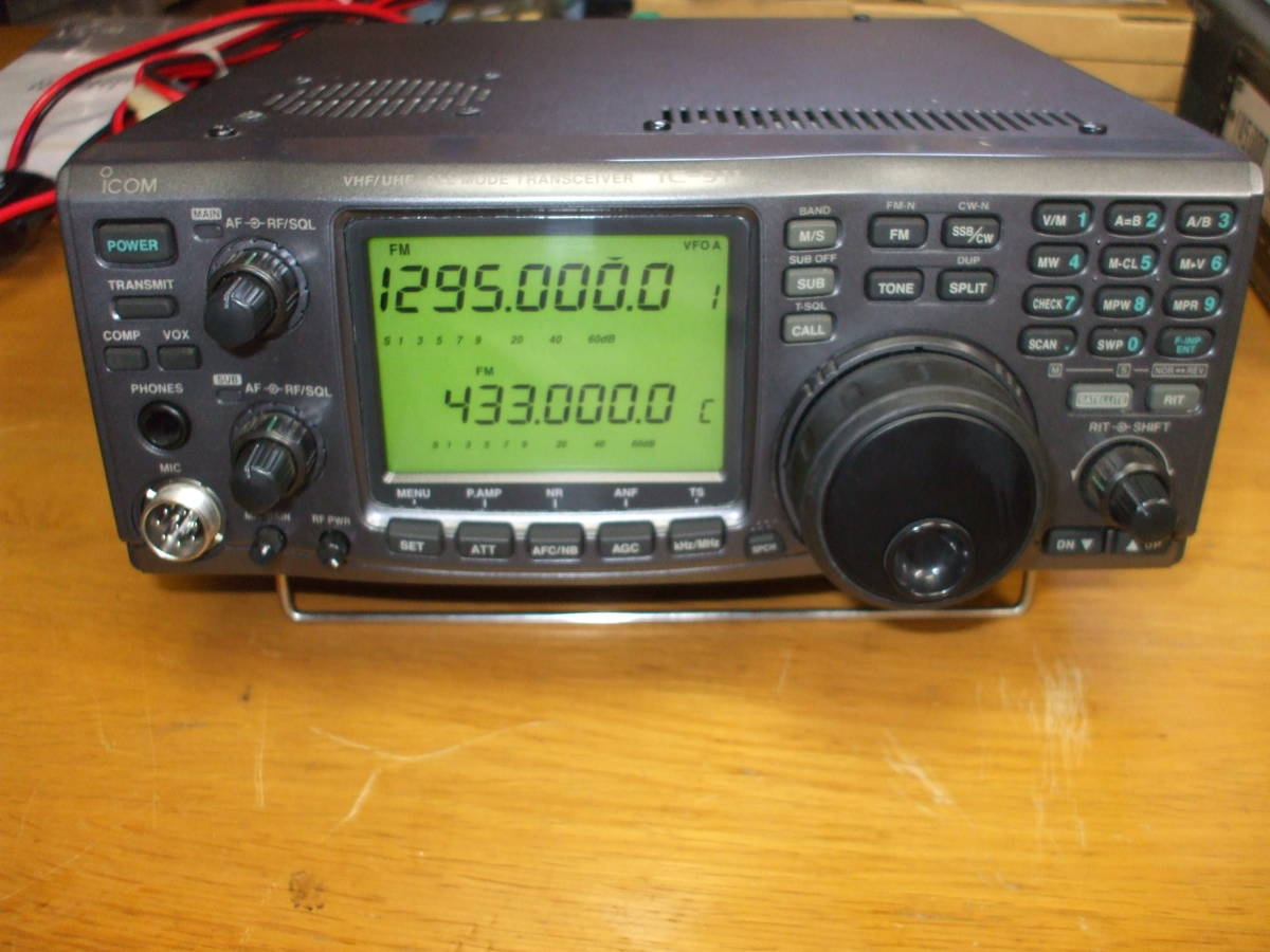 最愛 ICOM IC-911D 全国送料無料 1200MHz他オプション多数実装美品