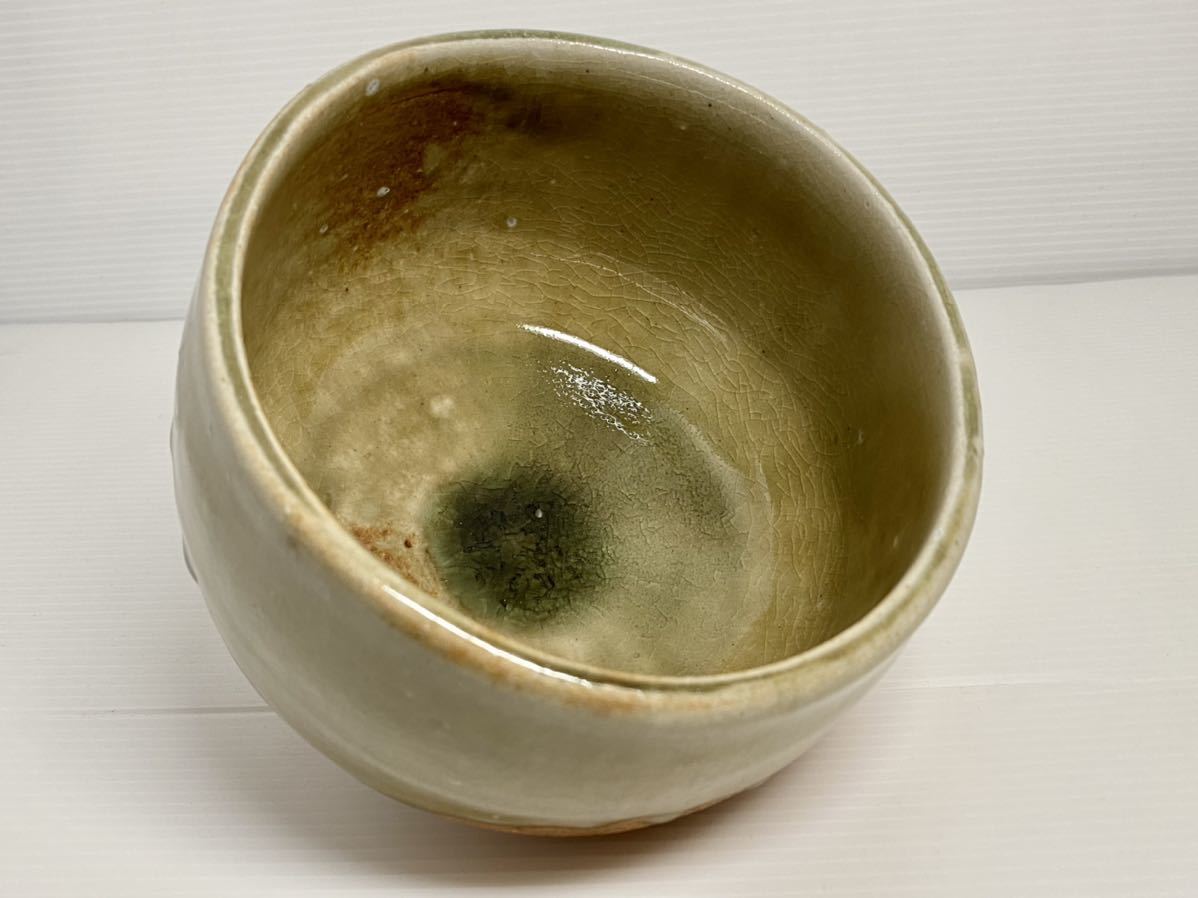 伊賀焼 谷本光生作 伊賀茶碗 ビードロ釉 伊賀 伊賀焼 谷本光生作 伊賀茶碗 ビードロ釉 伊賀