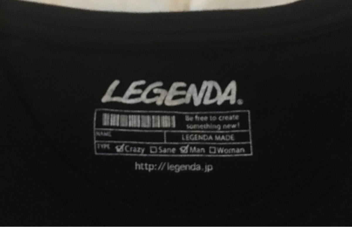 【極美品セール】LEGENDA Tシャツ 黒