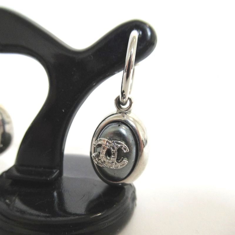 ヤフオク! - CHANEL シャネル ココマーク ぶら下がり ピアス ...