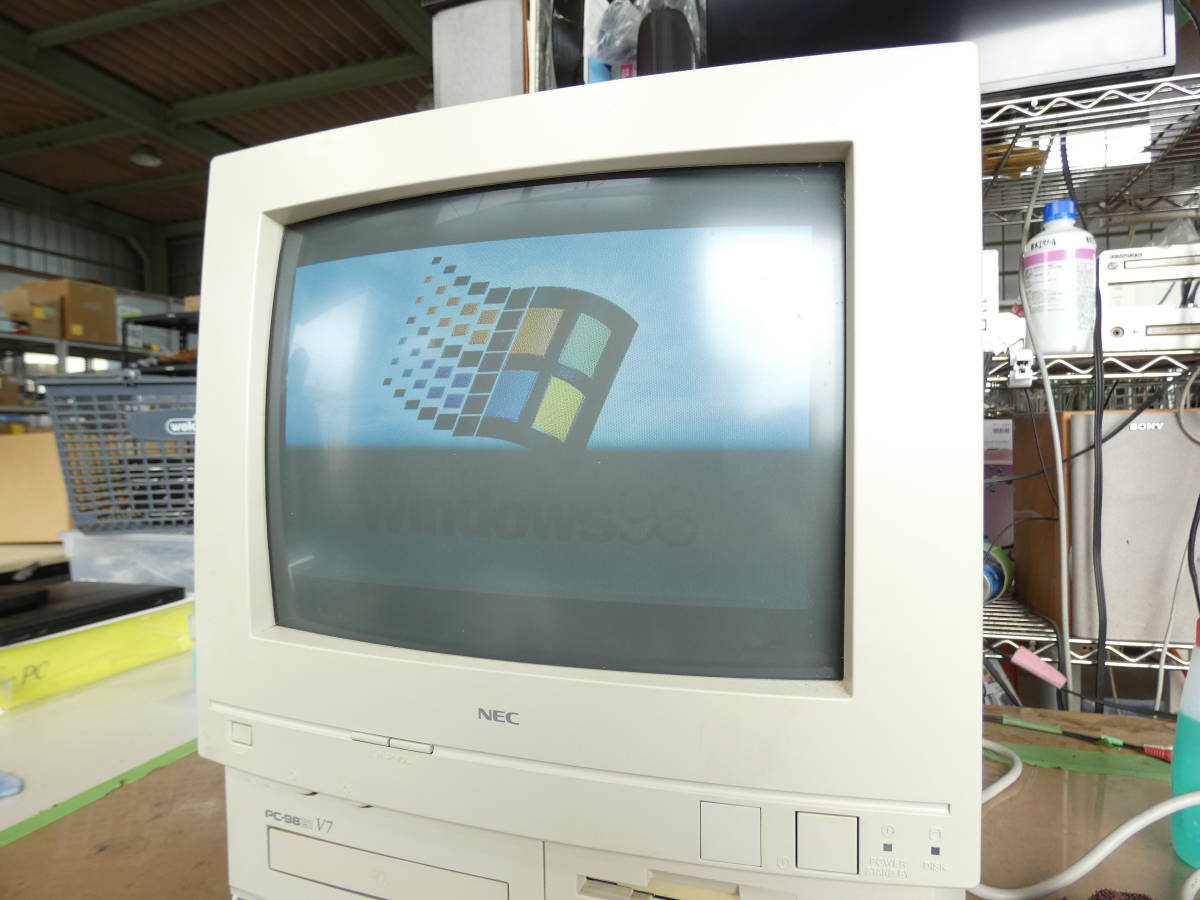 Yahoo!オークション - NEC PC-9821 V7 /C4K model B / CRT一体型 Yahoo!オークション - NEC PC-9821 V7 /C4K model B / CRT一体型