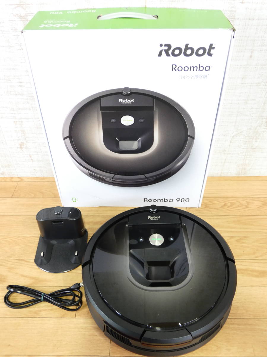 iRobot アイロボット Roomba ルンバ 980 ロボット掃除機 ※自走OK 現状