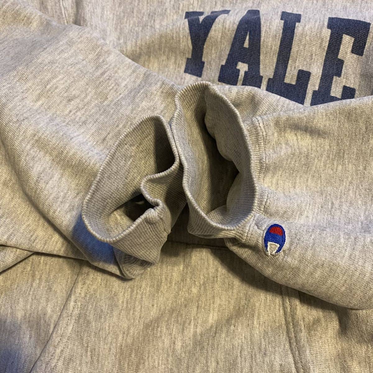 80年代 Champion チャンピオン YALE XL リバースウィーブ スウェット パーカ ヴィンテージ_画像6