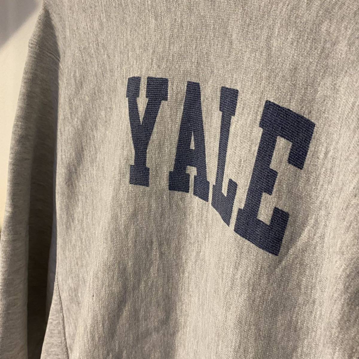 80年代 Champion チャンピオン YALE XL リバースウィーブ スウェット パーカ ヴィンテージ_画像4