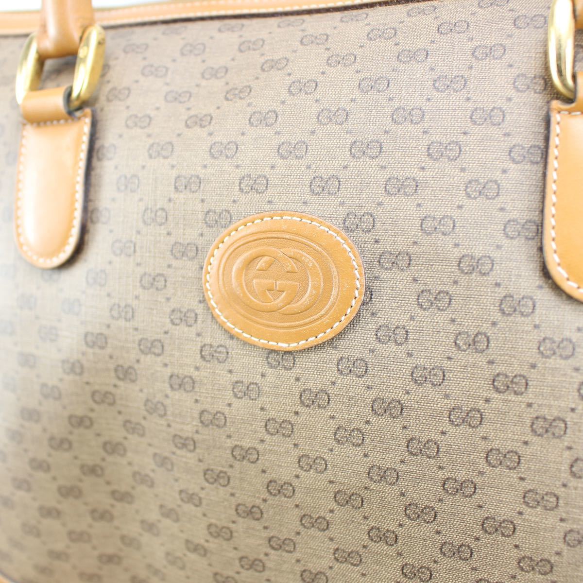 OLD GUCCI GG PATTERNED 2WAY SHOULDER BAG MADE IN ITALY/オールドグッチGG柄2wayショルダーバッグ