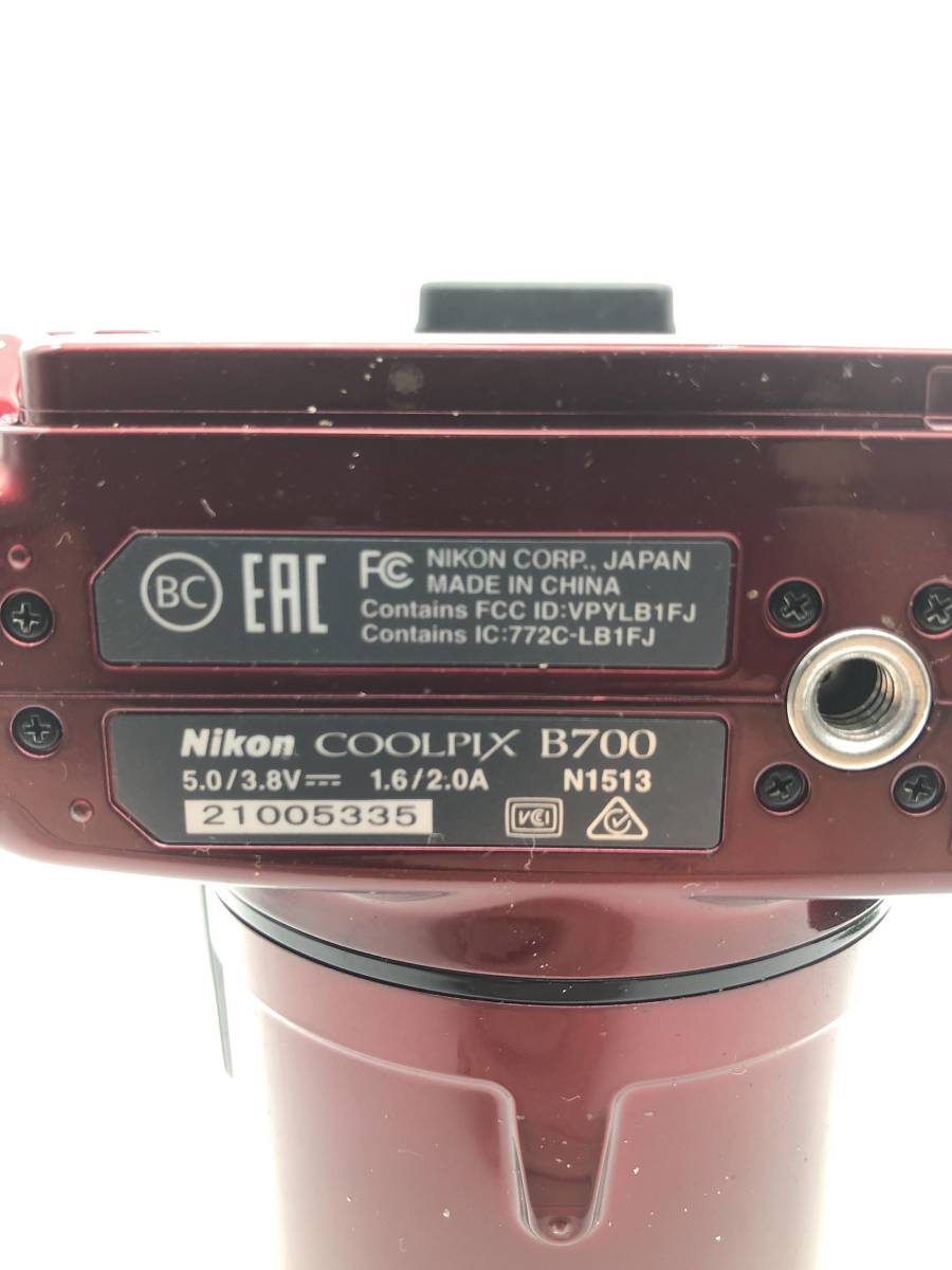 さ〔KuY655〕Nikon 　ニコン デジタルカメラ COOLPIX B700 　中古品　60サイズ_画像7