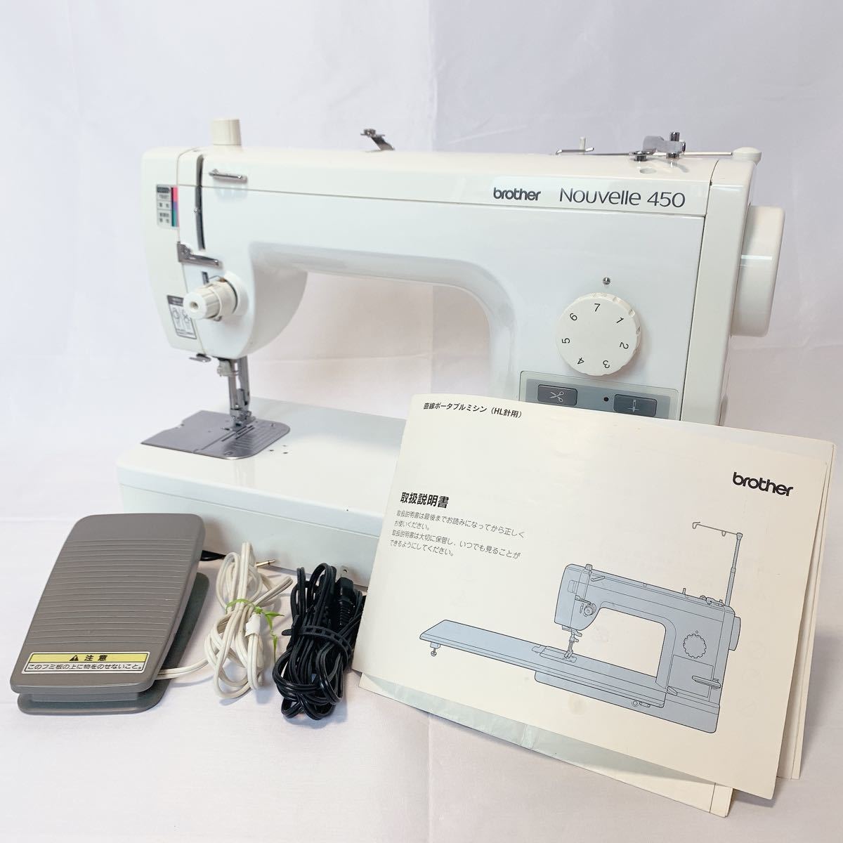 通販激安】 職業用ミシンブラザー brother Nouvelle450 おまけ付き