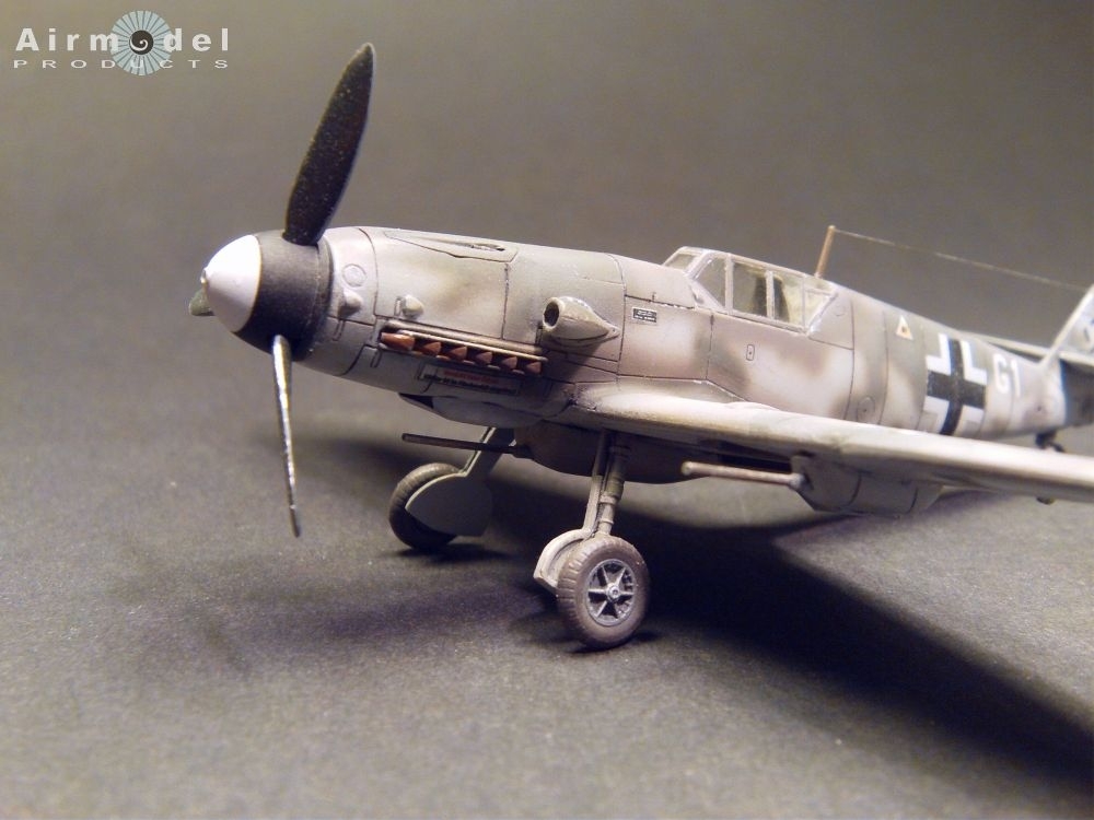 1/72 エアモデル　Bf 109 G-2 武装強化型用 20mm砲ポッド_画像2
