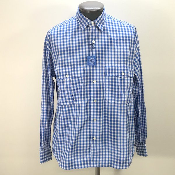 ポータークラシック ROLL UP GINGHAM CHECK SHIRT 21SS シャツ