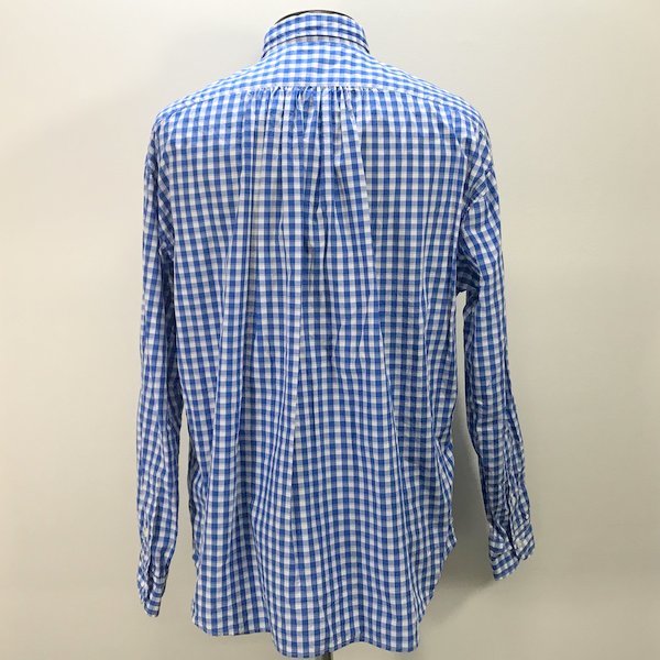 ポータークラシック ROLL UP GINGHAM CHECK SHIRT 21SS シャツ