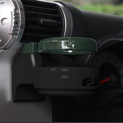 【FJクルーザー】ドリンクホルダー1個 トヨタ 車内アクセサリー カップホルダー 取り付けが簡単 ABS樹脂製 装飾 カスタマイズ 全6色_画像2