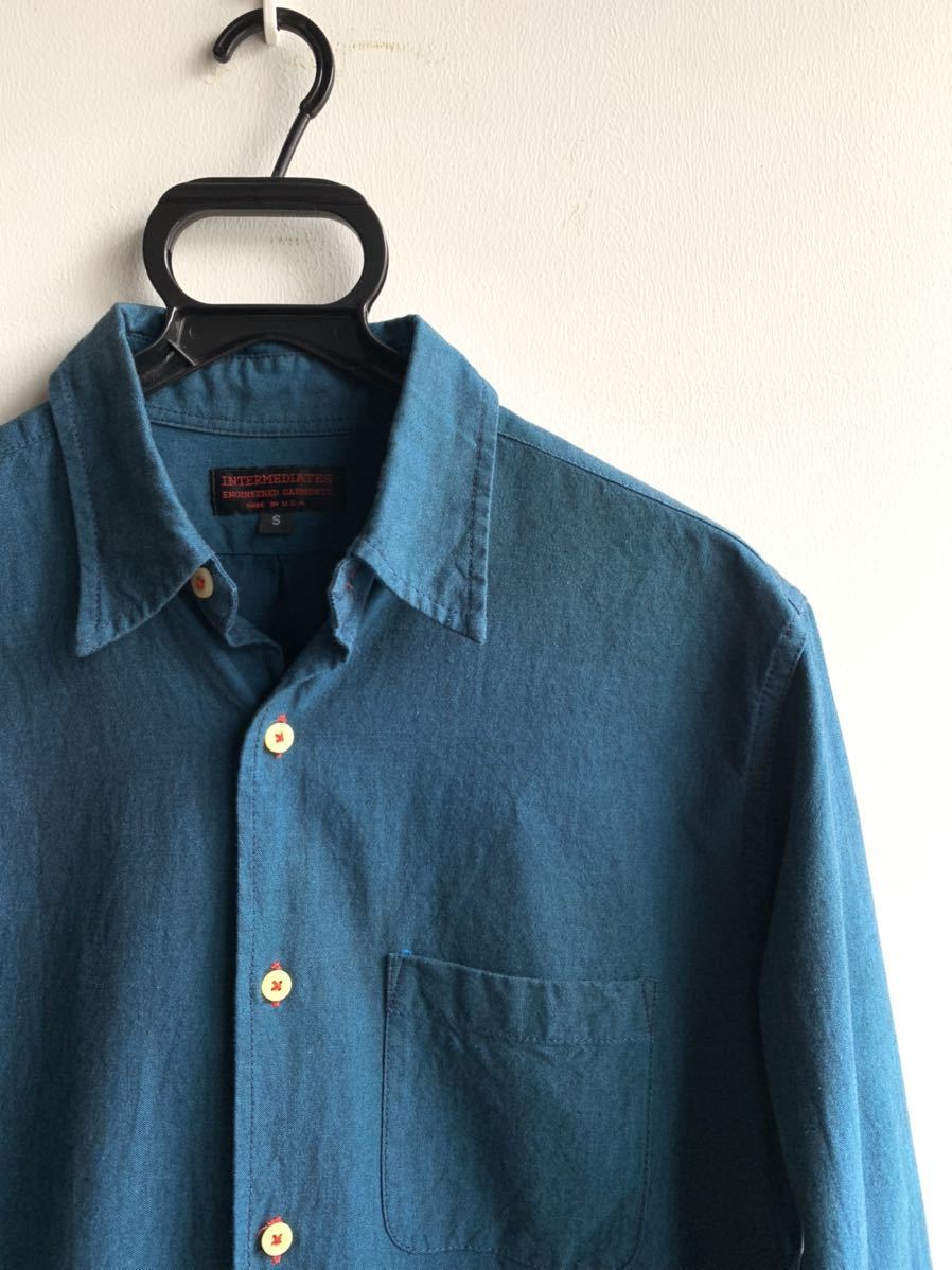 りです Engineered Garments - 美品 Engineered Garments シャツ XS