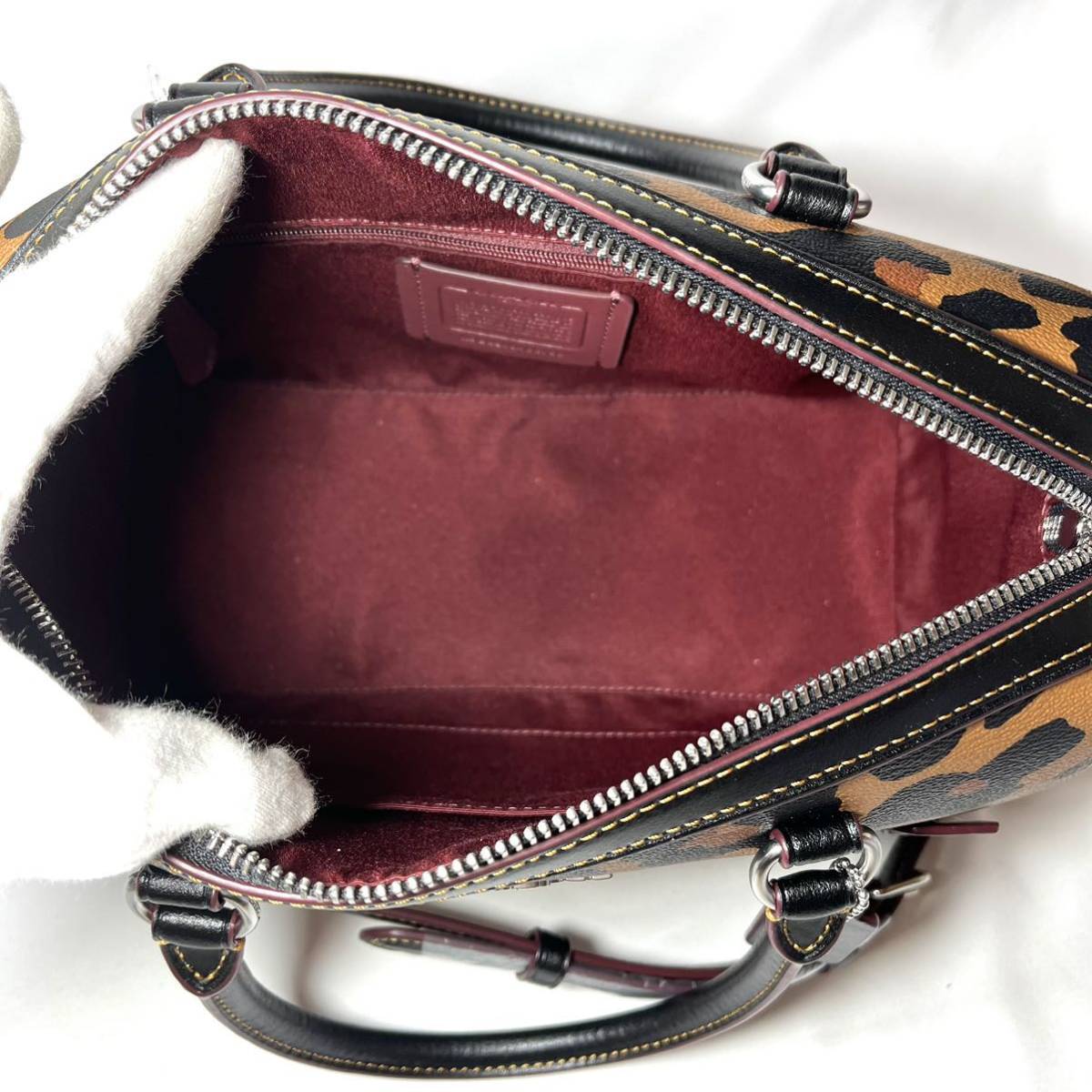 新品】COACH コーチ 2WAY ショルダーバッグ ハンドバッグ ローアン