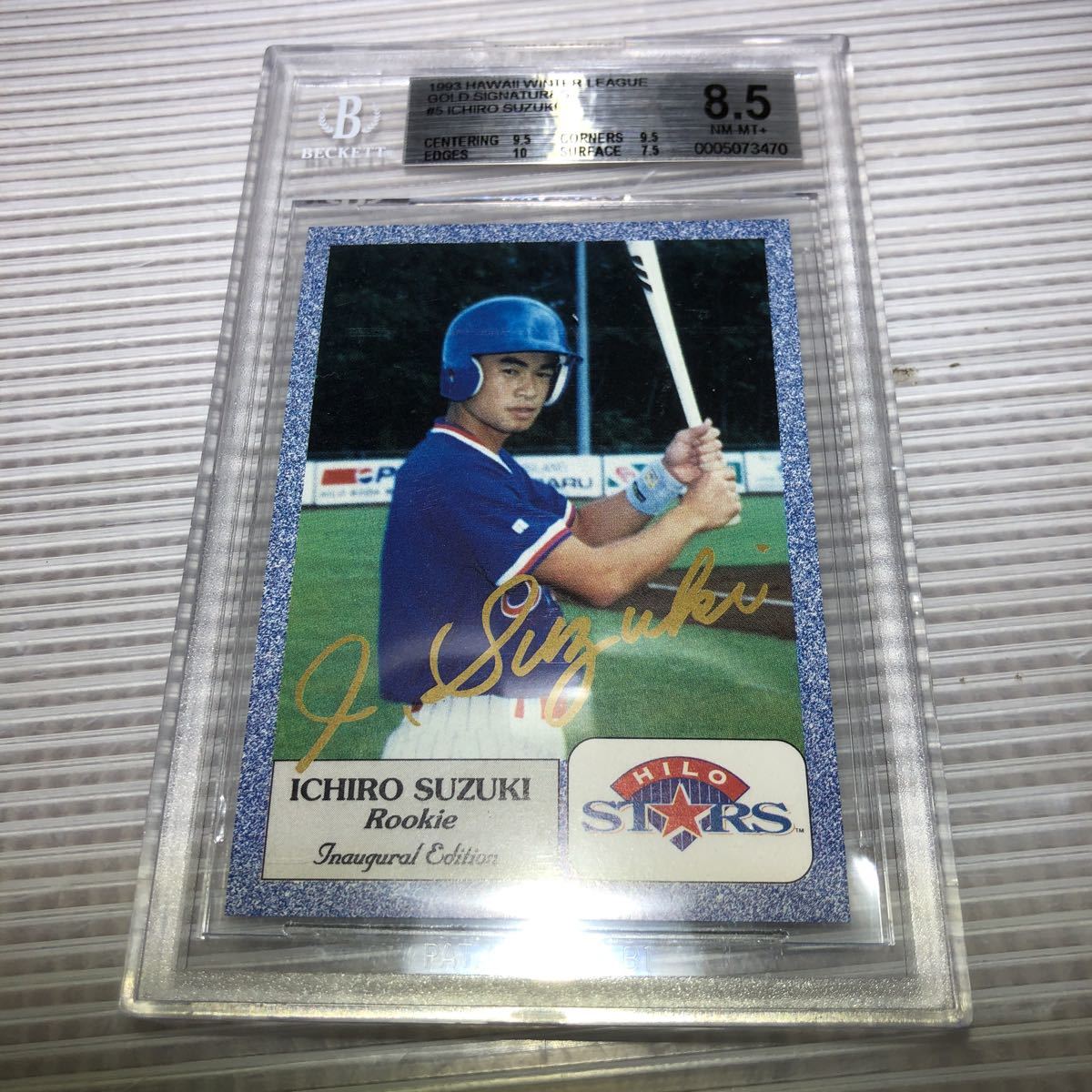 A05 激レア 鑑定済み Beckett Bgs 8 5 イチロー 1993 ハワイ ウィンターリーグ 印刷サイン入り Ichiro サインカード 野球 シングルカード 売買されたオークション情報 Yahooの商品情報をアーカイブ公開 オークファン Aucfan Com A05 激レア 鑑定済み Beckett Bgs 8 5 イチロー 1993 ハワイ ウィンターリーグ 印刷サイン入り Ichiro サインカード 野球 シングルカード 売買されたオークション情報 Yahooの商品情報をアーカイブ公開 オークファン Aucfan Com