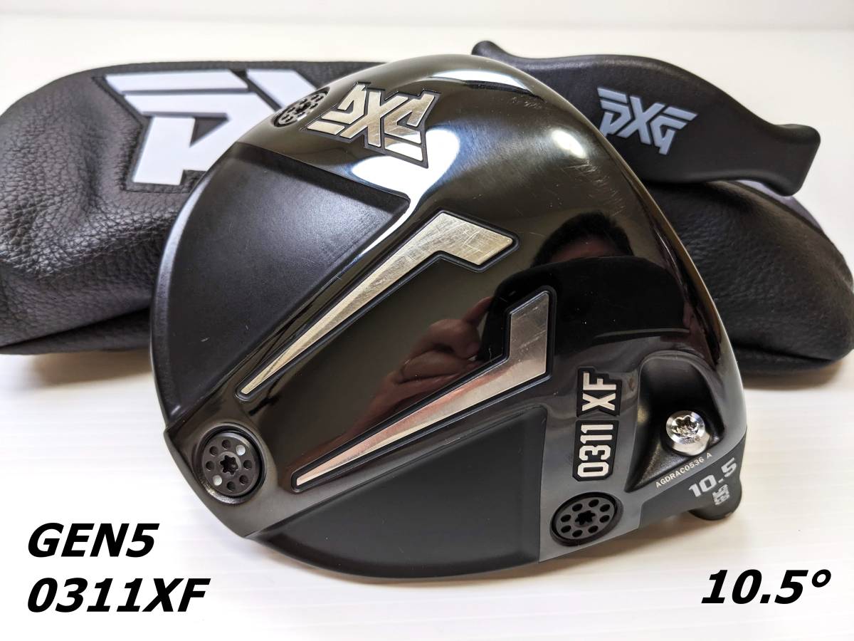 最新作 GEN5 0311XF｜PXG 10 5°｜ヘッドカバー有 スリーブ無 圧倒的な