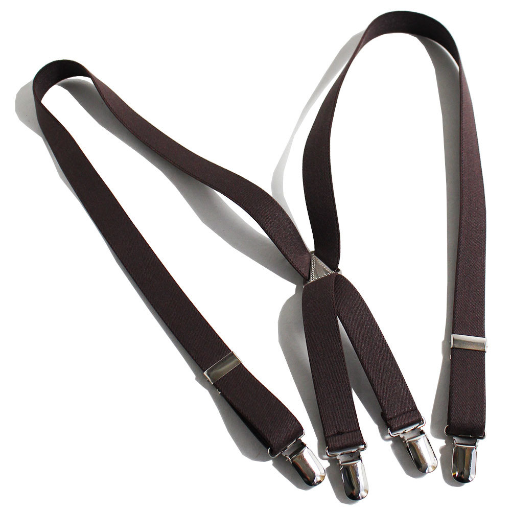  for children suspenders made in Japan 21mm width Brown 